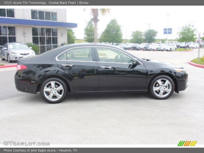 Crystal Black Pearl / Ebony 2013 Acura TSX Technology