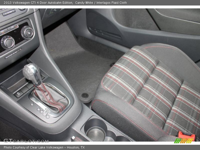 Candy White / Interlagos Plaid Cloth 2013 Volkswagen GTI 4 Door Autobahn Edition