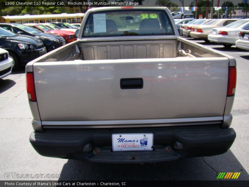 Medium Beige Mystique Metallic / Beige 1998 Chevrolet S10 Regular Cab