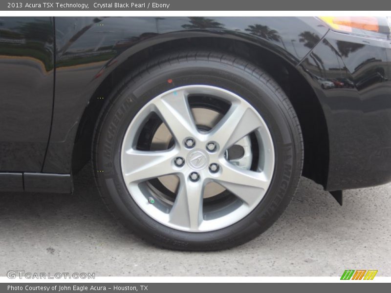 Crystal Black Pearl / Ebony 2013 Acura TSX Technology