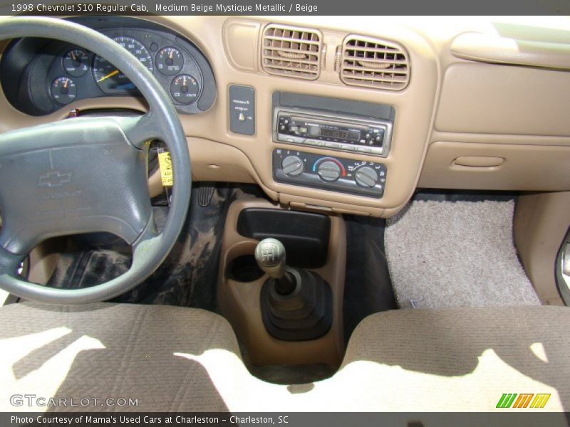 Medium Beige Mystique Metallic / Beige 1998 Chevrolet S10 Regular Cab