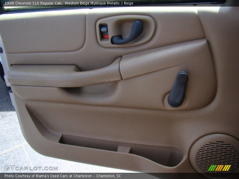 Medium Beige Mystique Metallic / Beige 1998 Chevrolet S10 Regular Cab