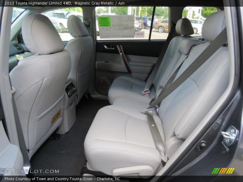 Magnetic Gray Metallic / Ash 2013 Toyota Highlander Limited 4WD