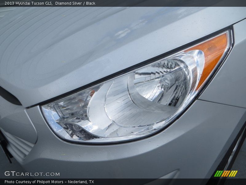 Diamond Silver / Black 2013 Hyundai Tucson GLS