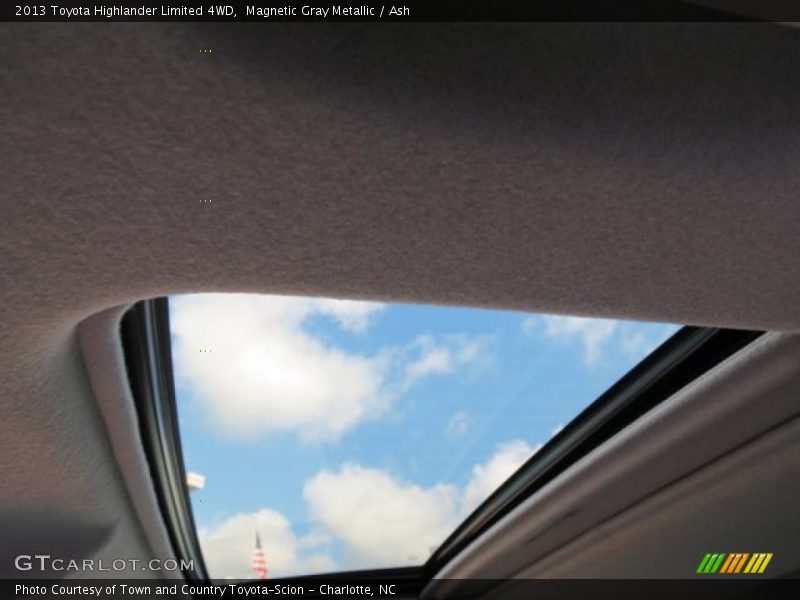Magnetic Gray Metallic / Ash 2013 Toyota Highlander Limited 4WD