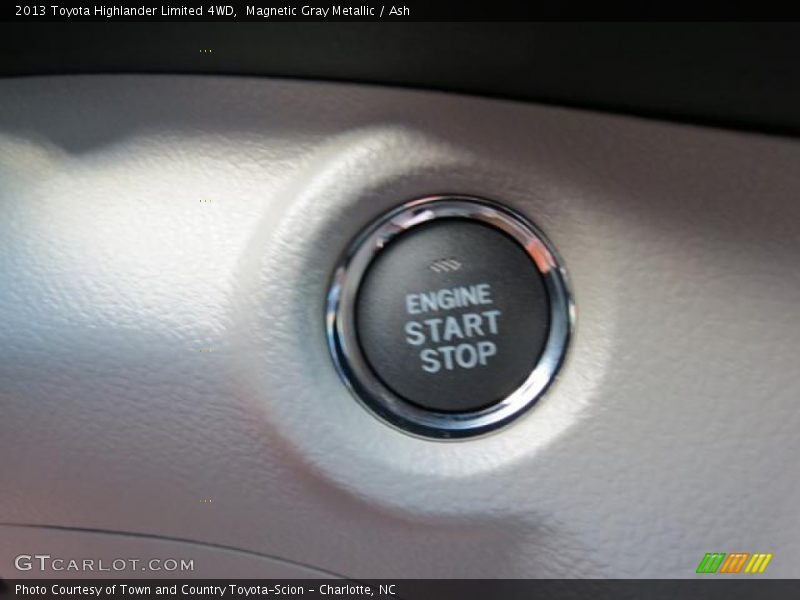 Magnetic Gray Metallic / Ash 2013 Toyota Highlander Limited 4WD