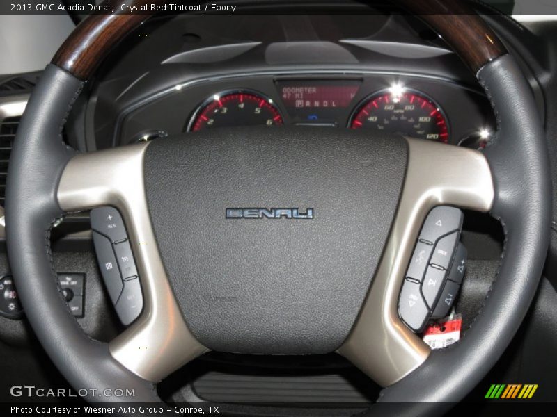 Crystal Red Tintcoat / Ebony 2013 GMC Acadia Denali