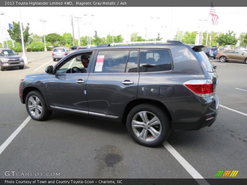 Magnetic Gray Metallic / Ash 2013 Toyota Highlander Limited 4WD