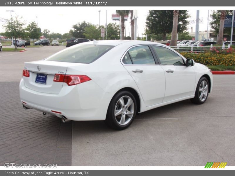 Bellanova White Pearl / Ebony 2013 Acura TSX Technology