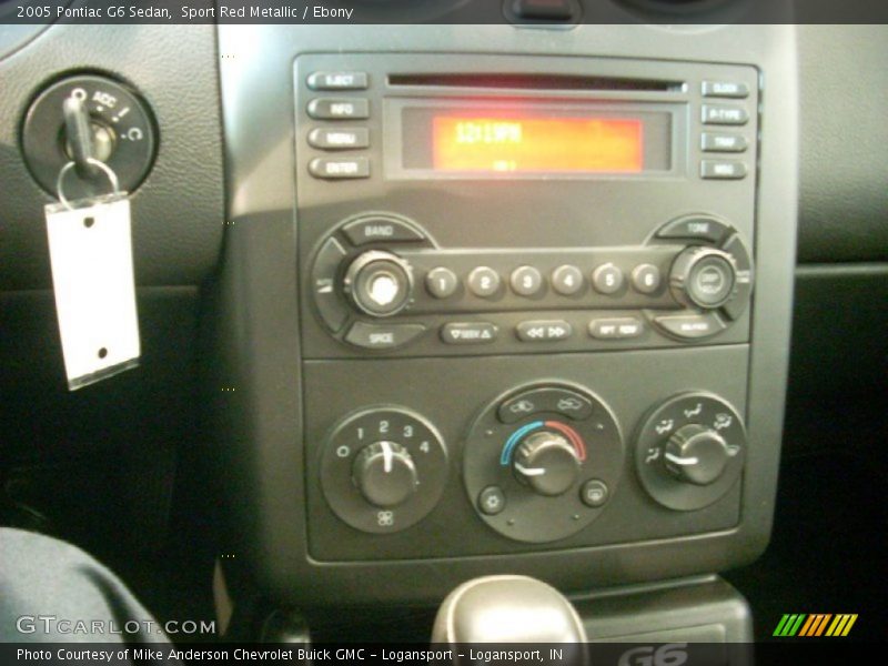 Sport Red Metallic / Ebony 2005 Pontiac G6 Sedan