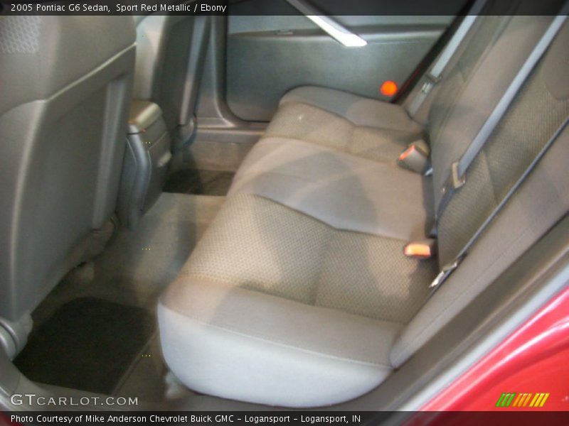 Sport Red Metallic / Ebony 2005 Pontiac G6 Sedan
