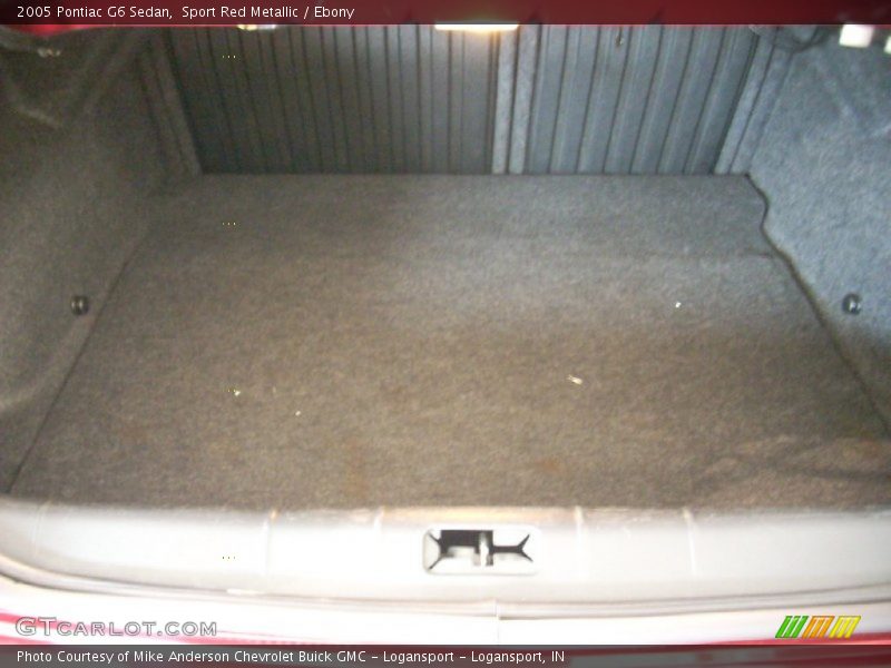 Sport Red Metallic / Ebony 2005 Pontiac G6 Sedan
