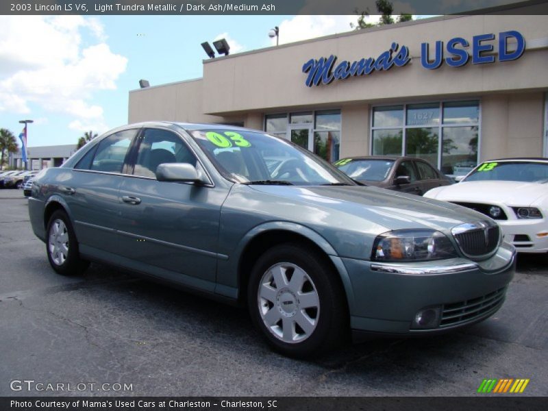 Light Tundra Metallic / Dark Ash/Medium Ash 2003 Lincoln LS V6