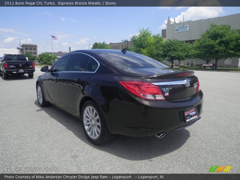 Espresso Bronze Metallic / Ebony 2011 Buick Regal CXL Turbo