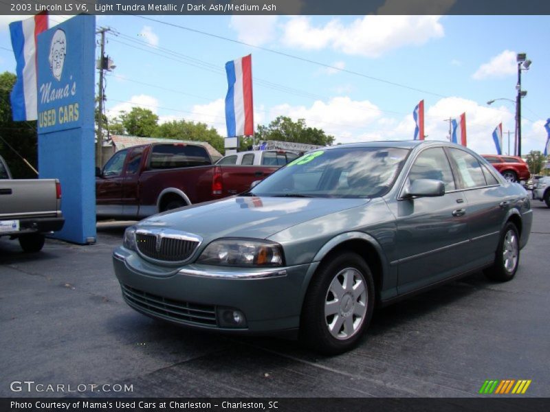 Light Tundra Metallic / Dark Ash/Medium Ash 2003 Lincoln LS V6