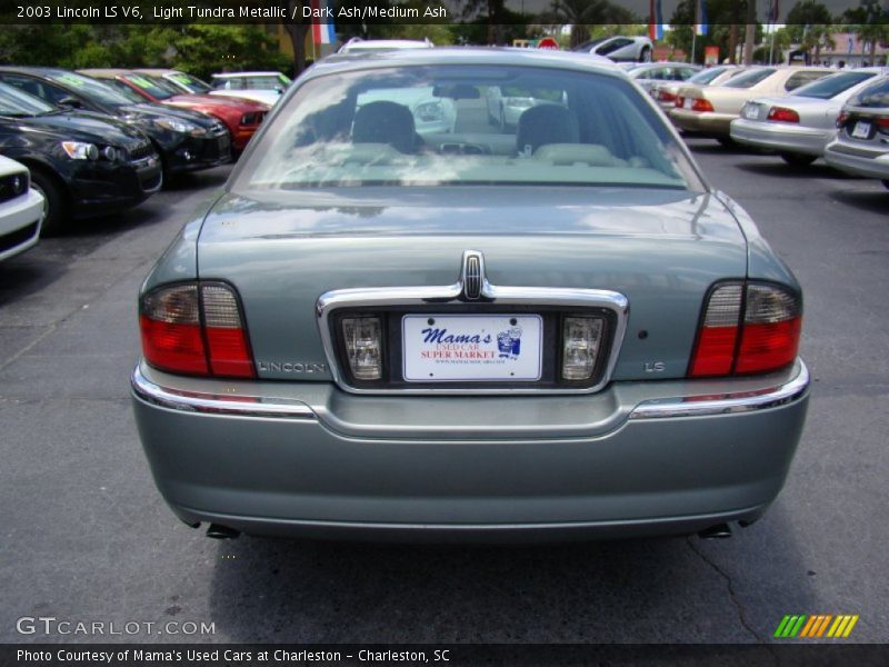 Light Tundra Metallic / Dark Ash/Medium Ash 2003 Lincoln LS V6