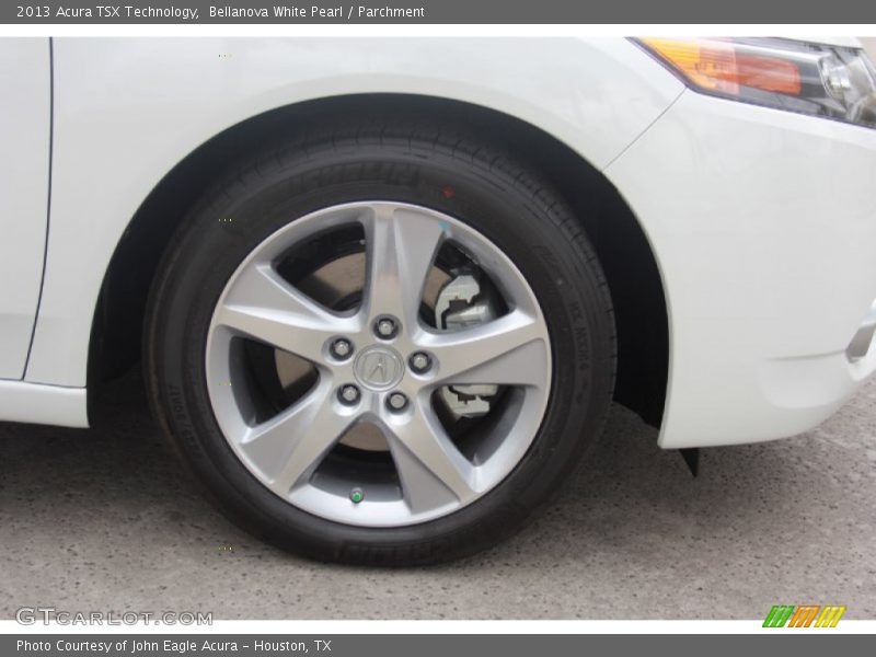 Bellanova White Pearl / Parchment 2013 Acura TSX Technology
