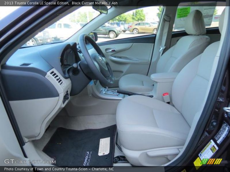 Black Currant Metallic / Ash 2013 Toyota Corolla LE Special Edition