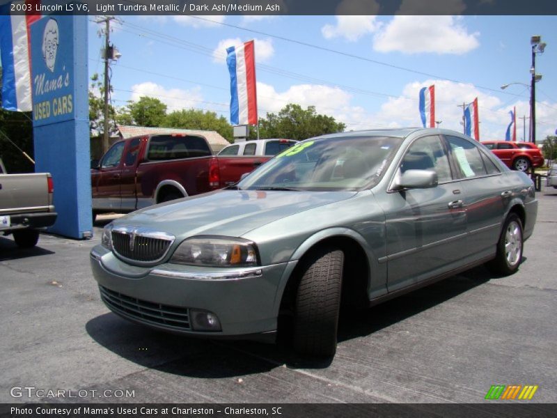 Light Tundra Metallic / Dark Ash/Medium Ash 2003 Lincoln LS V6