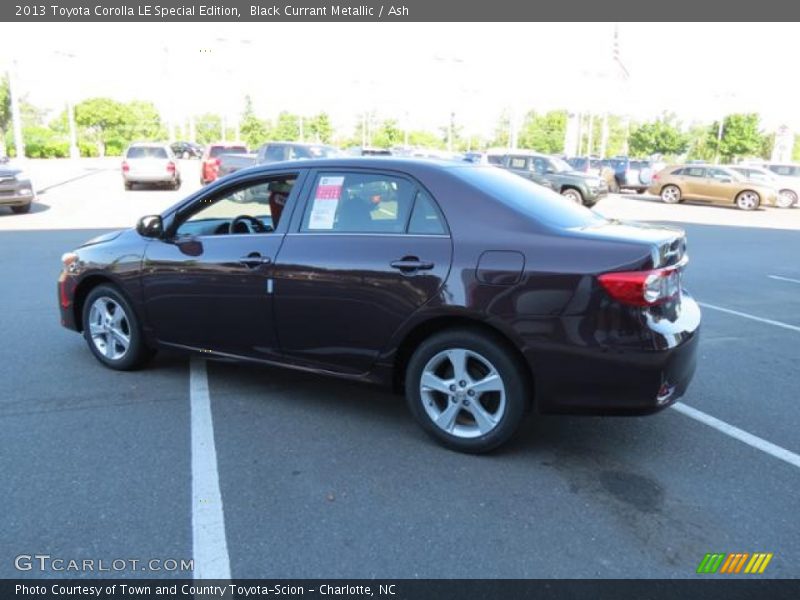 Black Currant Metallic / Ash 2013 Toyota Corolla LE Special Edition