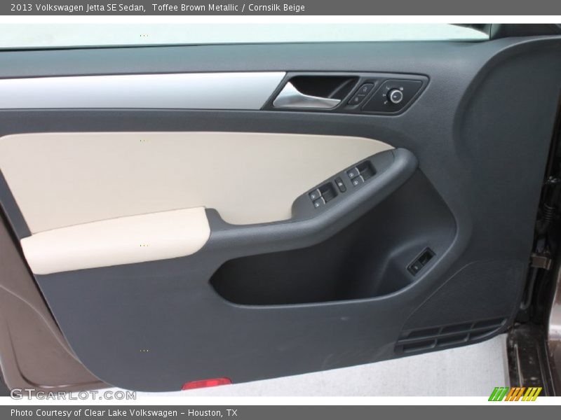 Toffee Brown Metallic / Cornsilk Beige 2013 Volkswagen Jetta SE Sedan