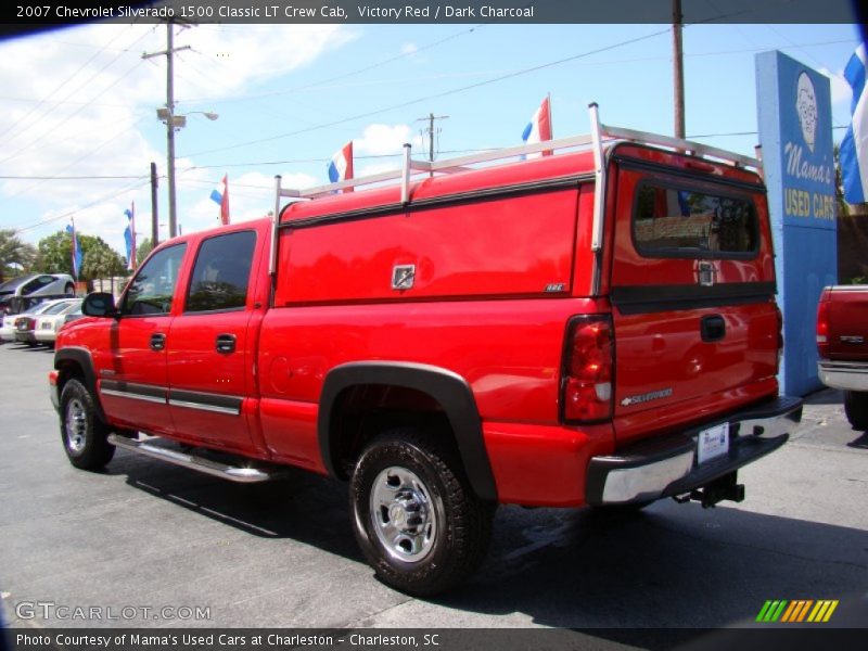 Victory Red / Dark Charcoal 2007 Chevrolet Silverado 1500 Classic LT Crew Cab