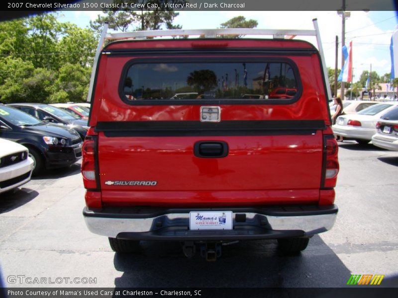 Victory Red / Dark Charcoal 2007 Chevrolet Silverado 1500 Classic LT Crew Cab