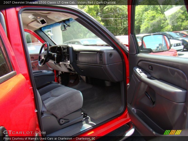 Victory Red / Dark Charcoal 2007 Chevrolet Silverado 1500 Classic LT Crew Cab