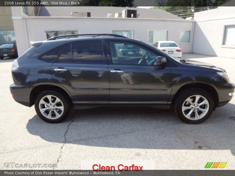 Flint Mica / Black 2008 Lexus RX 350 AWD