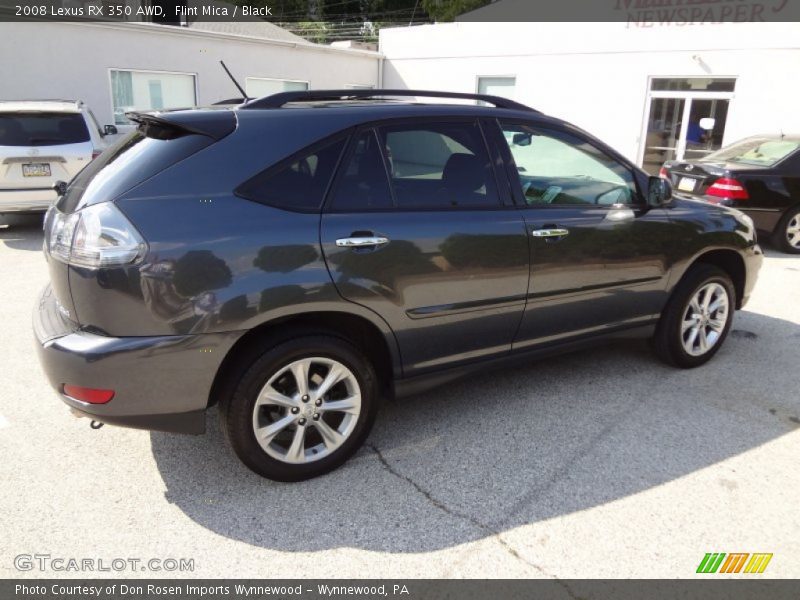 Flint Mica / Black 2008 Lexus RX 350 AWD