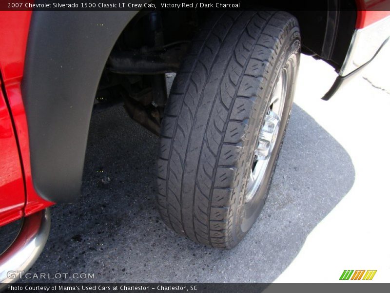 Victory Red / Dark Charcoal 2007 Chevrolet Silverado 1500 Classic LT Crew Cab