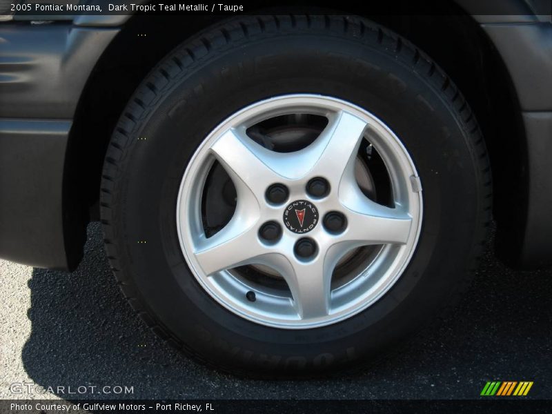 Dark Tropic Teal Metallic / Taupe 2005 Pontiac Montana