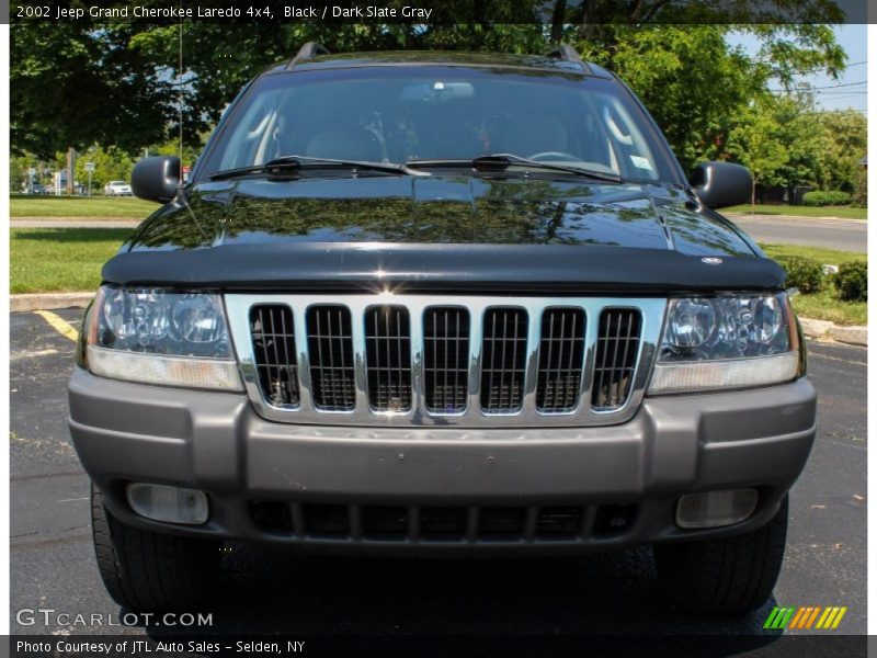 Black / Dark Slate Gray 2002 Jeep Grand Cherokee Laredo 4x4