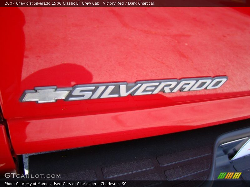 Victory Red / Dark Charcoal 2007 Chevrolet Silverado 1500 Classic LT Crew Cab