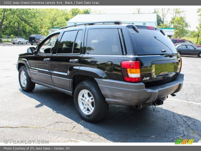 Black / Dark Slate Gray 2002 Jeep Grand Cherokee Laredo 4x4