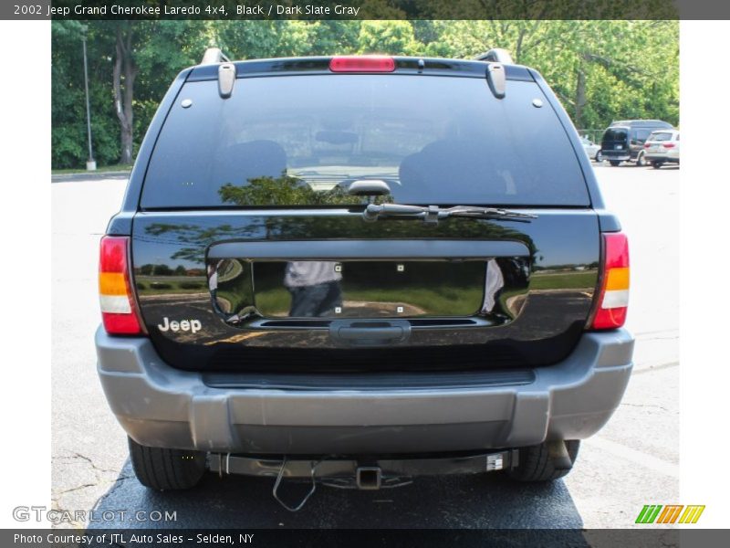 Black / Dark Slate Gray 2002 Jeep Grand Cherokee Laredo 4x4