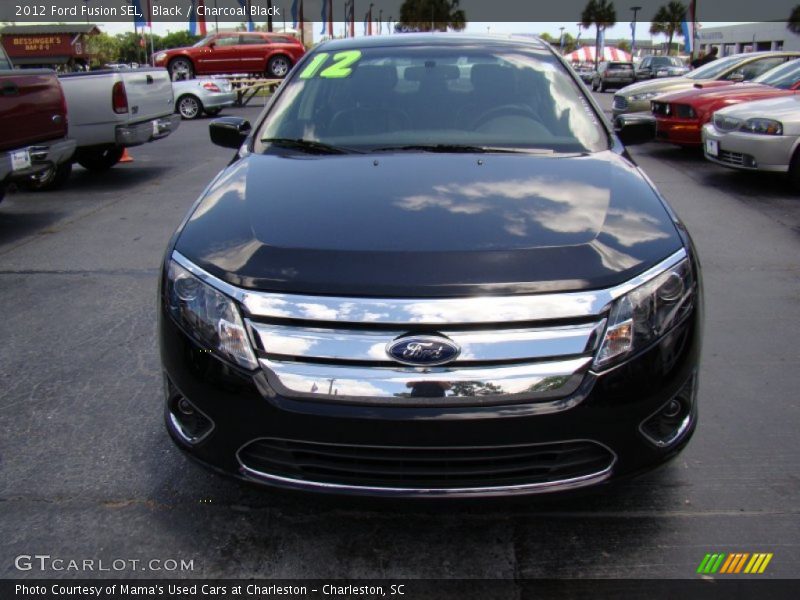 Black / Charcoal Black 2012 Ford Fusion SEL