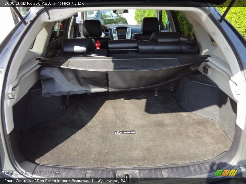 Flint Mica / Black 2008 Lexus RX 350 AWD