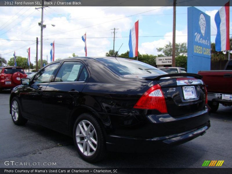 Black / Charcoal Black 2012 Ford Fusion SEL