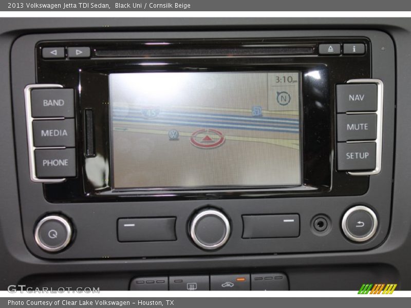 Black Uni / Cornsilk Beige 2013 Volkswagen Jetta TDI Sedan