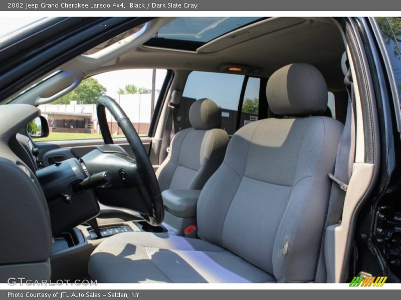 Black / Dark Slate Gray 2002 Jeep Grand Cherokee Laredo 4x4