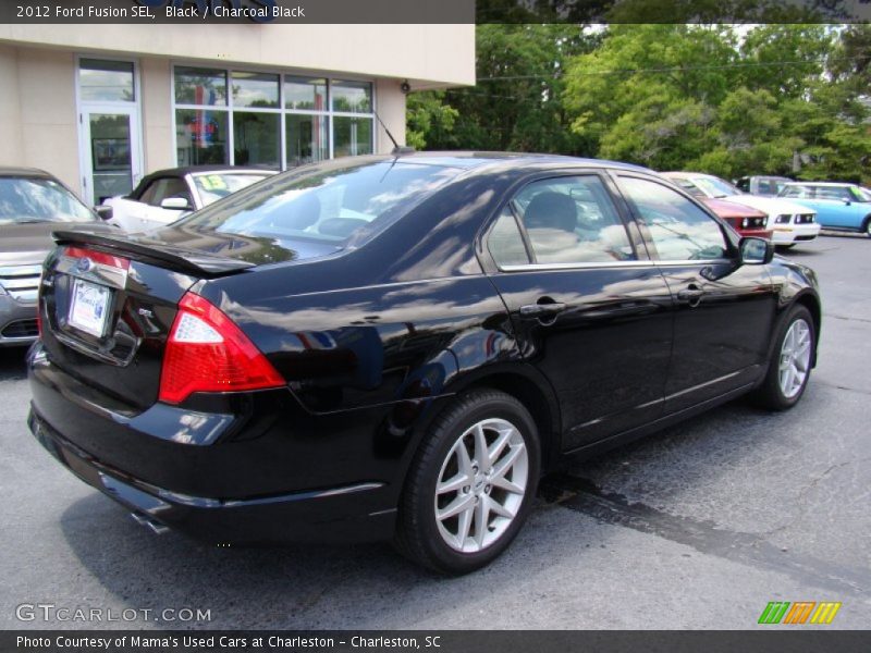 Black / Charcoal Black 2012 Ford Fusion SEL