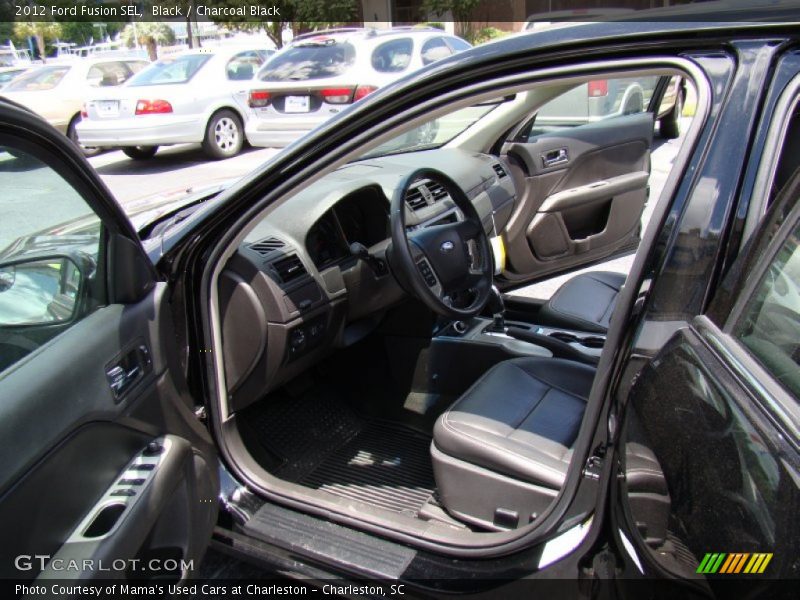 Black / Charcoal Black 2012 Ford Fusion SEL