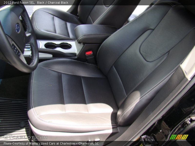 Black / Charcoal Black 2012 Ford Fusion SEL