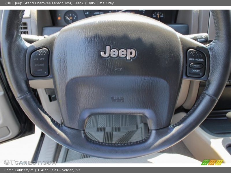 Black / Dark Slate Gray 2002 Jeep Grand Cherokee Laredo 4x4