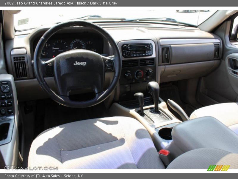 Black / Dark Slate Gray 2002 Jeep Grand Cherokee Laredo 4x4