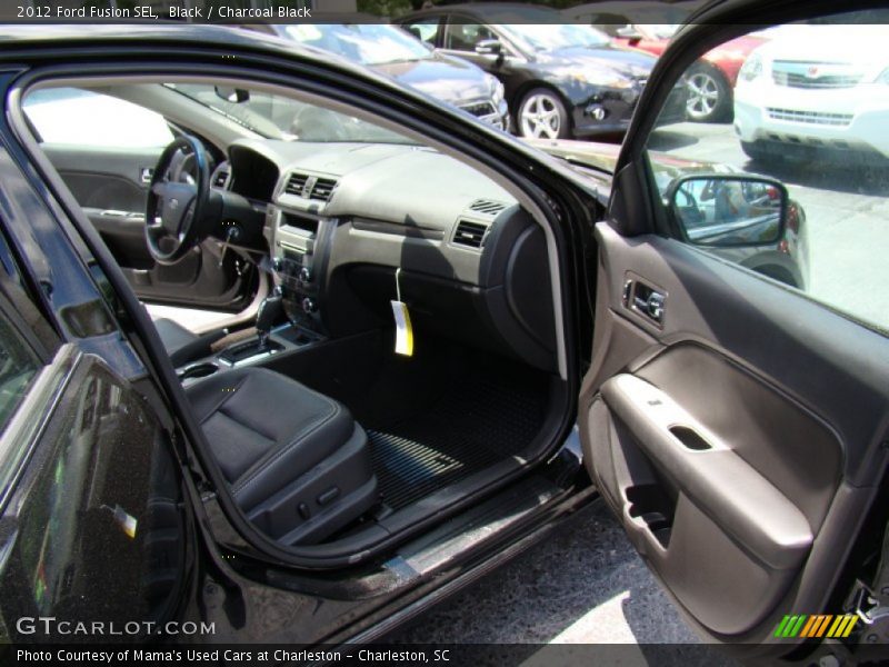 Black / Charcoal Black 2012 Ford Fusion SEL