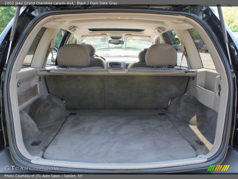 Black / Dark Slate Gray 2002 Jeep Grand Cherokee Laredo 4x4