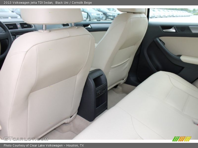 Black Uni / Cornsilk Beige 2013 Volkswagen Jetta TDI Sedan