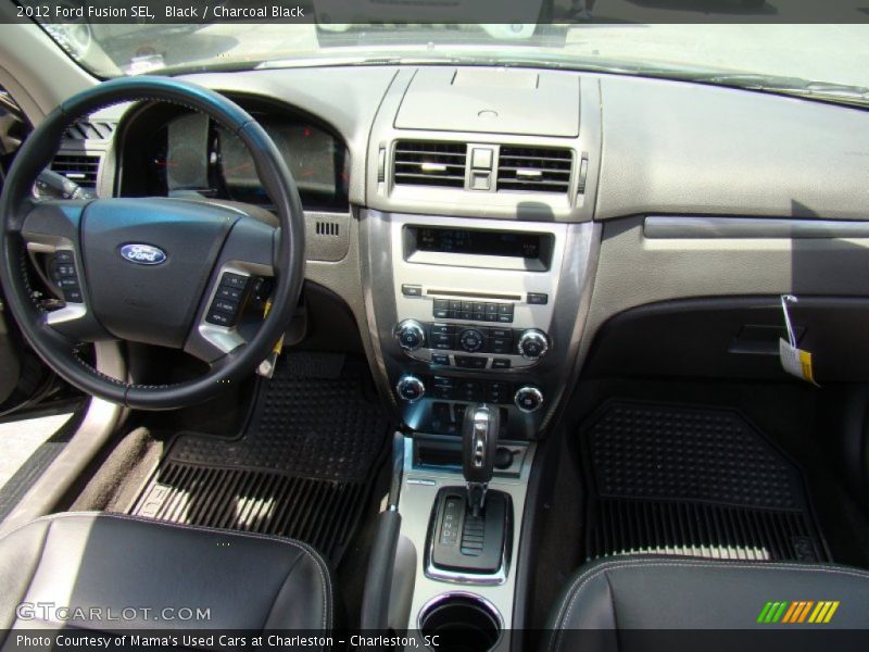 Black / Charcoal Black 2012 Ford Fusion SEL